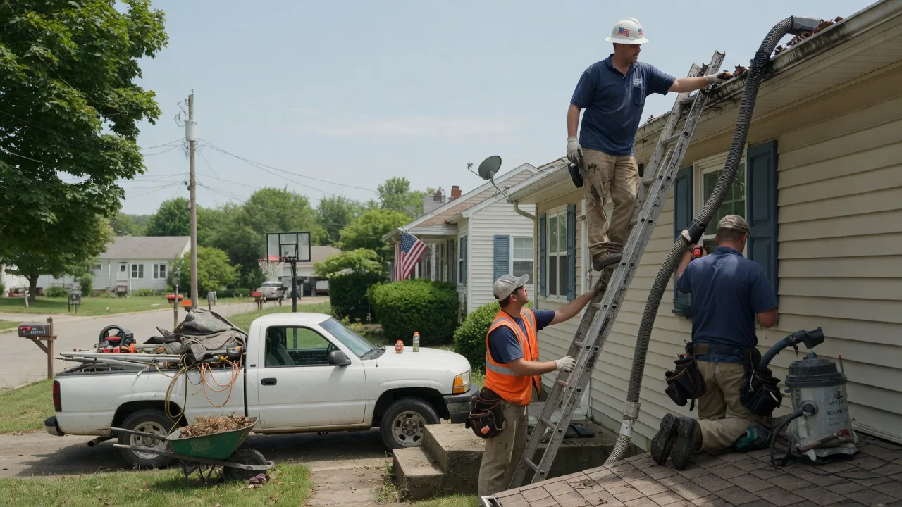 Gutter Installation in Oaktown, IN near me